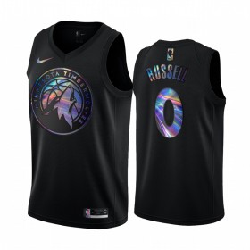 NBA Minnesota Timberwolves Trikot DAngelo Russell 0 Iridescent HWC Collection Swingman - Herren